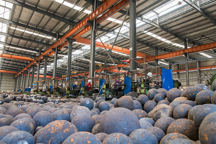 福安网架配件车间